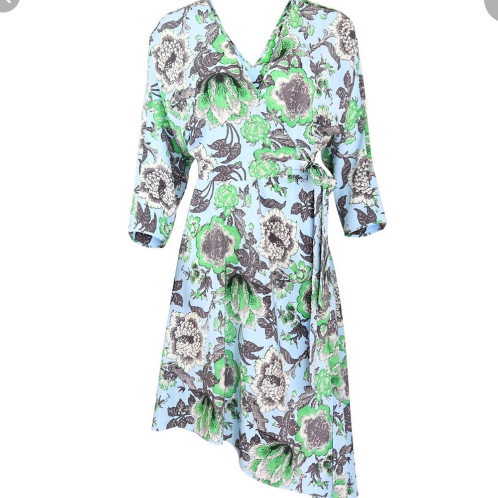 Brand New DVF Eloise Silk Dress